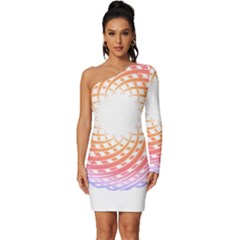 Dynamo T- Shirt Dynamo T- Shirt Long Sleeve One Shoulder Mini Dress