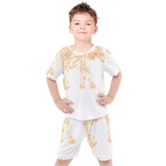 Elephant Lover T- Shirtelephant T- Shirt Kids  Tee And Shorts Set by maxcute