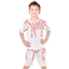 Elephant T- Shirt Pink Elephant T- Shirt Kids  Tee And Shorts Set by maxcute