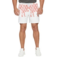 Elephant T- Shirt Pink Elephant T- Shirt Men s Runner Shorts by maxcute