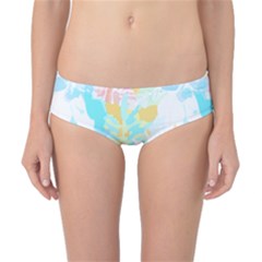 Fashion T- Shirt Fashion Tropical Pattern T- Shirt Classic Bikini Bottoms by maxcute