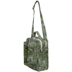 Old Stone Exterior Wall With Moss Crossbody Day Bag by dflcprintsclothing