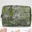 Old Stone Exterior Wall With Moss Make Up Pouch (Medium) View1