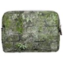 Old Stone Exterior Wall With Moss Make Up Pouch (Medium) View2