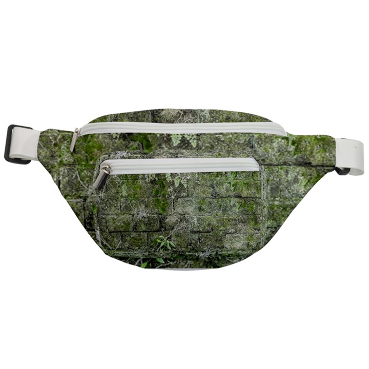 Old Stone Exterior Wall With Moss Fanny Pack