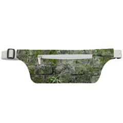 Old Stone Exterior Wall With Moss Active Waist Bag by dflcprintsclothing