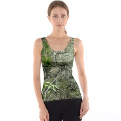 Old Stone Exterior Wall With Moss Tank Top by dflcprintsclothing