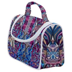 Abstract Blend Repeats Satchel Handbag