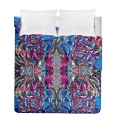 Abstract Blend Repeats Duvet Cover Double Side (full/ Double Size) by kaleidomarblingart