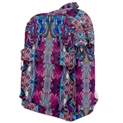 Abstract Blend Repeats Classic Backpack by kaleidomarblingart