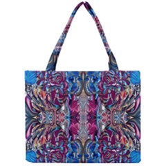 Abstract Blend Repeats Mini Tote Bag by kaleidomarblingart