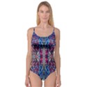 Abstract Blend Repeats Camisole Leotard  View1