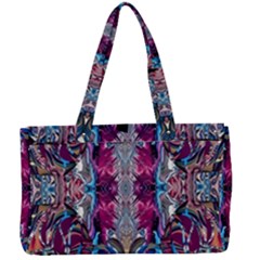 Abstract Blend Repeats Canvas Work Bag by kaleidomarblingart