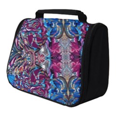 Abstract Blend Repeats Full Print Travel Pouch (small) by kaleidomarblingart