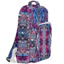 Abstract Blend Repeats Double Compartment Backpack View2