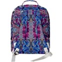 Abstract Blend Repeats Double Compartment Backpack View3