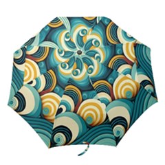 Waves Folding Umbrellas by fructosebat