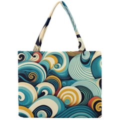 Waves Mini Tote Bag by fructosebat