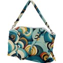 Waves Canvas Crossbody Bag View2