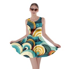 Waves Skater Dress by fructosebat