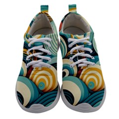 Waves Women Athletic Shoes by fructosebat