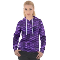 Purple Scales! Women s Overhead Hoodie by fructosebat