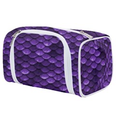 Purple Scales! Toiletries Pouch by fructosebat