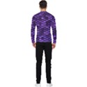 Purple Scales! Men s Long Sleeve Rash Guard View2