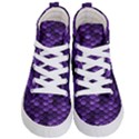 Purple Scales! Kids  Hi-Top Skate Sneakers View1