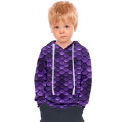 Purple Scales! Kids  Overhead Hoodie by fructosebat