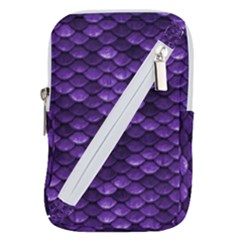 Purple Scales! Belt Pouch Bag (large) by fructosebat