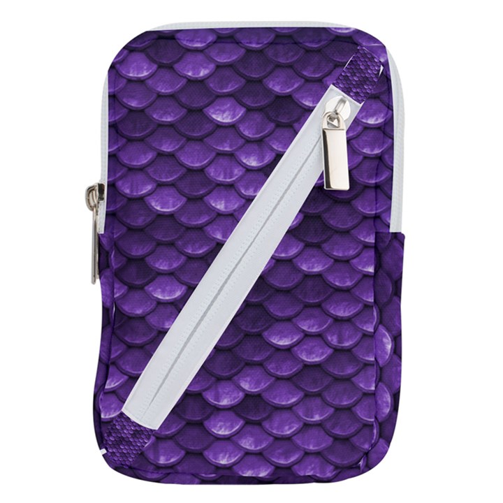 Purple Scales! Belt Pouch Bag (Large)