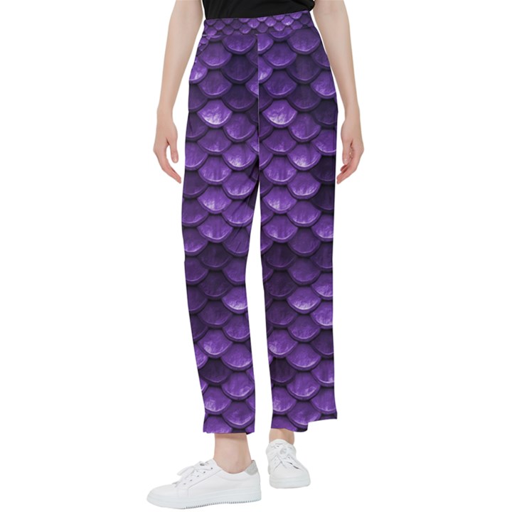 Purple Scales! Women s Pants 