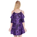 Purple Scales! Cutout Spaghetti Strap Chiffon Dress View2