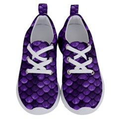 Purple Scales! Running Shoes by fructosebat