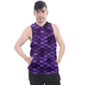 Purple Scales! Men s Sleeveless Hoodie View1