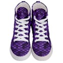 Purple Scales! Women s Hi-Top Skate Sneakers View1