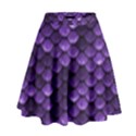 Purple Scales! High Waist Skirt View1