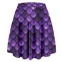 Purple Scales! High Waist Skirt View2