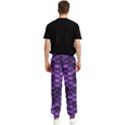 Purple Scales! Men s Elastic Waist Pants View2