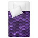 Purple Scales! Duvet Cover Double Side (Single Size) View1