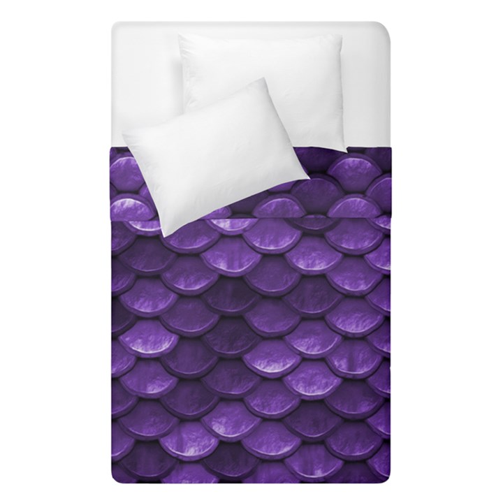 Purple Scales! Duvet Cover Double Side (Single Size)