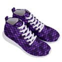 Purple Scales! Men s Lightweight High Top Sneakers View3