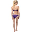 Purple Scales! Twist Bandeau Bikini Set View2