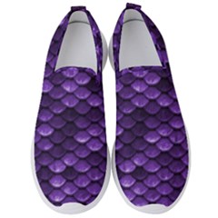 Purple Scales! Men s Slip On Sneakers by fructosebat