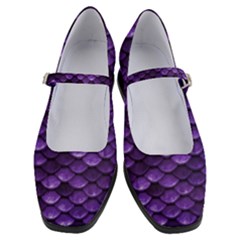 Purple Scales! Women s Mary Jane Shoes by fructosebat