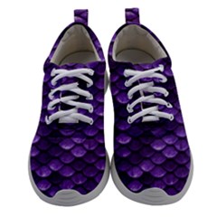 Purple Scales! Women Athletic Shoes by fructosebat