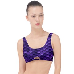 Purple Scales! The Little Details Bikini Top by fructosebat