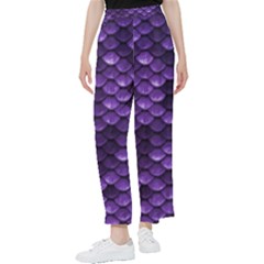 Purple Scales! Women s Pants  by fructosebat