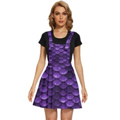 Purple Scales! Apron Dress by fructosebat